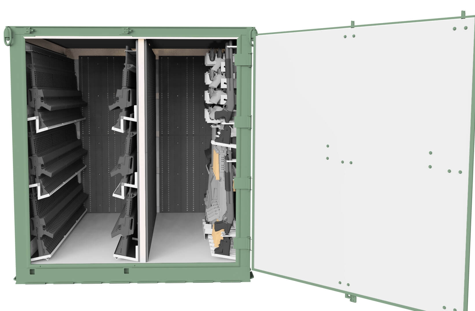 Container Weapon Base Solution Eos Deployable Weapons Containers & Mobile Armory Storage | Tacform