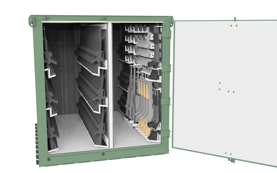 Deployable Weapons Containers